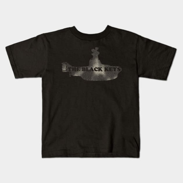 the black keys Kids T-Shirt by PMD PANJANG